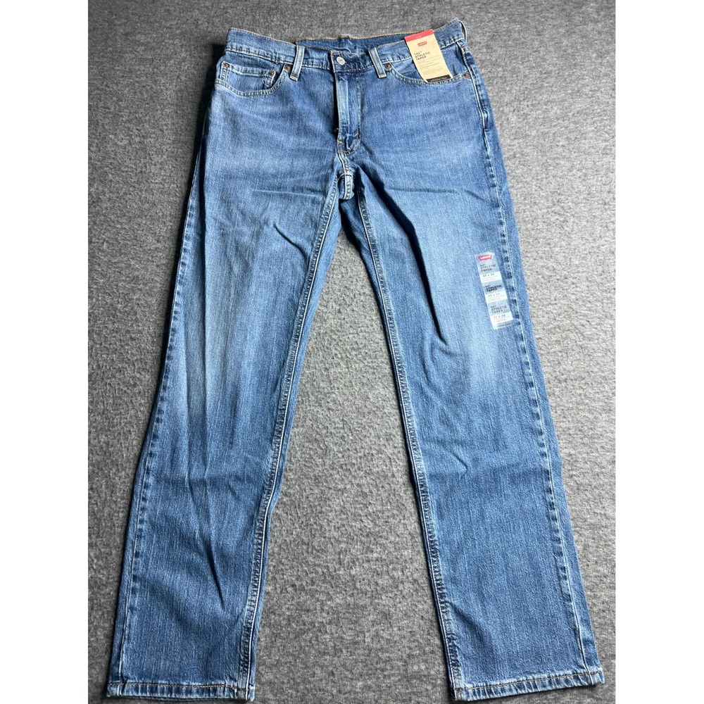 Levis 541 Athletic Taper Mens Jeans 32x32 Blue Stretch Eco Ease 18181-0629 NEW